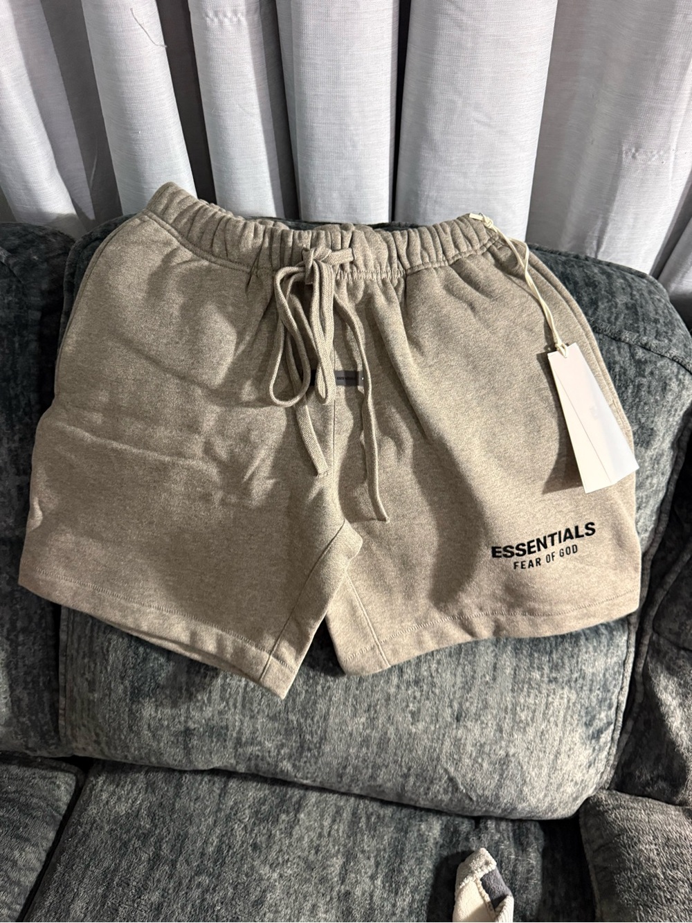 Fear of God Essentials Drawstring Athletic Shorts in homestead